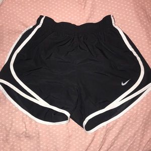 Black and White Nike Shorts